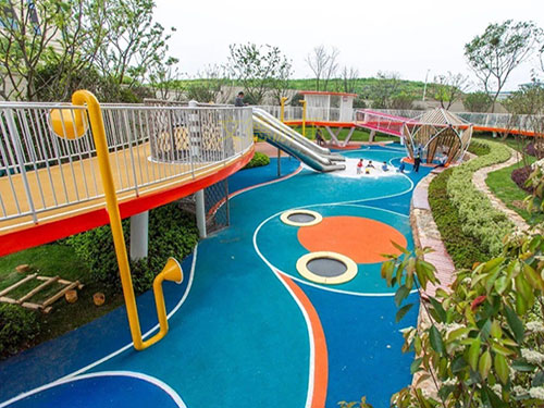 戶外公園游樂設(shè)備案例_七彩長(zhǎng)廊