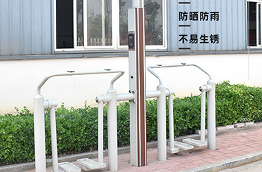 語音播報(bào)智能二代小區(qū)公園健身器材