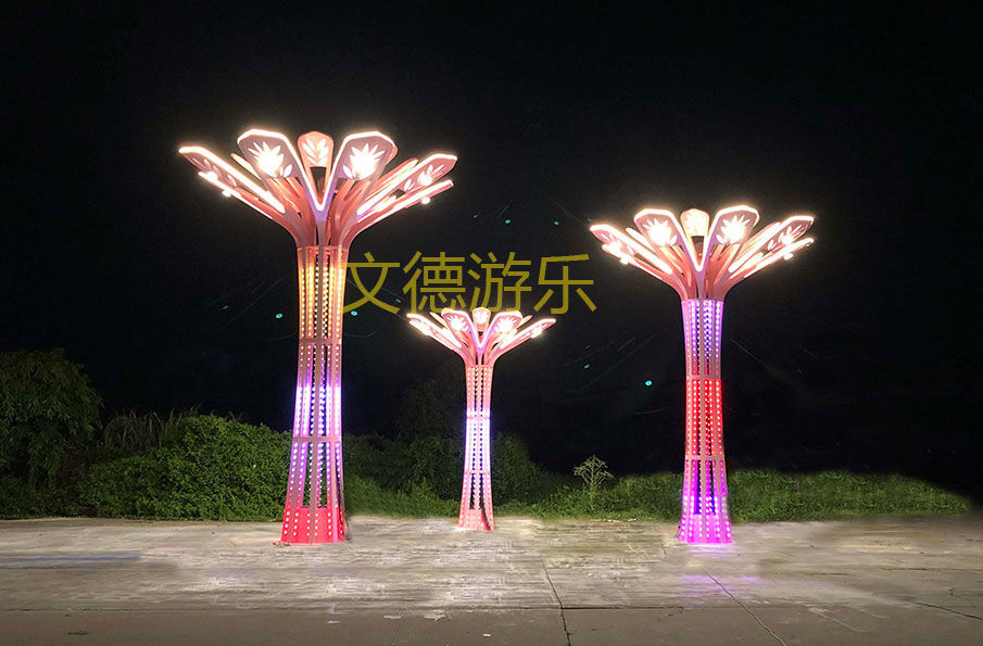 格桑花戶(hù)外景觀燈實(shí)拍圖二