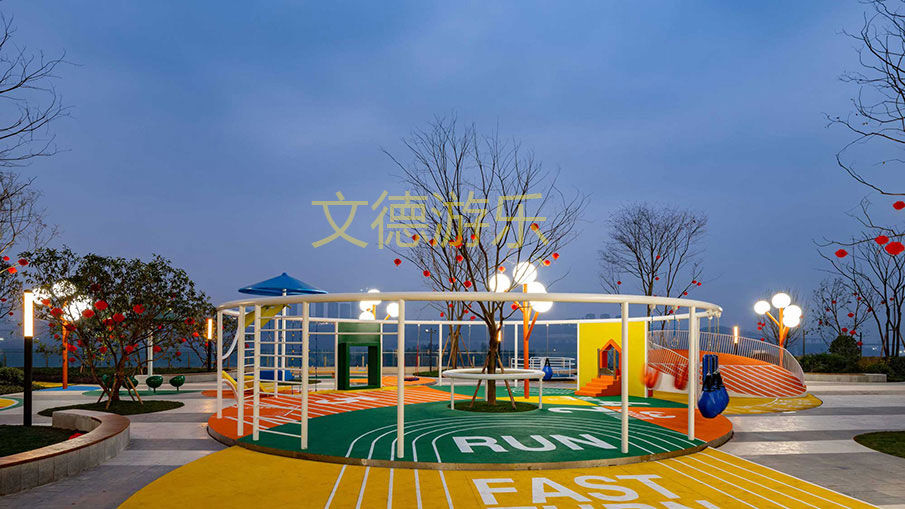 小區(qū)兒童公園游樂設備設計