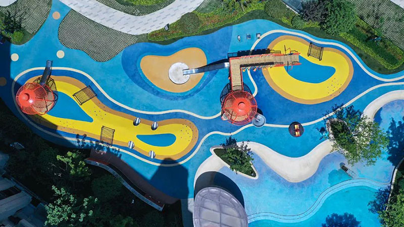 大海島嶼主題社區(qū)兒童樂園