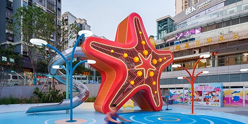 巨型海星·海洋主題游樂設備