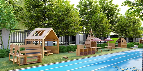 原木幼兒園活動區(qū)案例